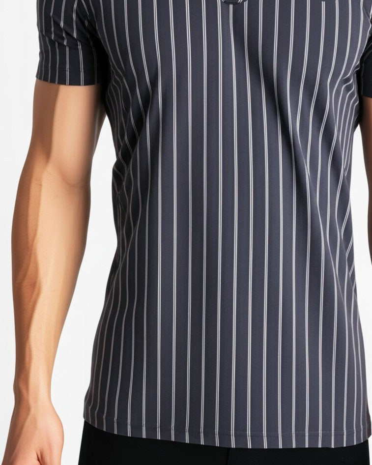 striped polo shirt Vol 1